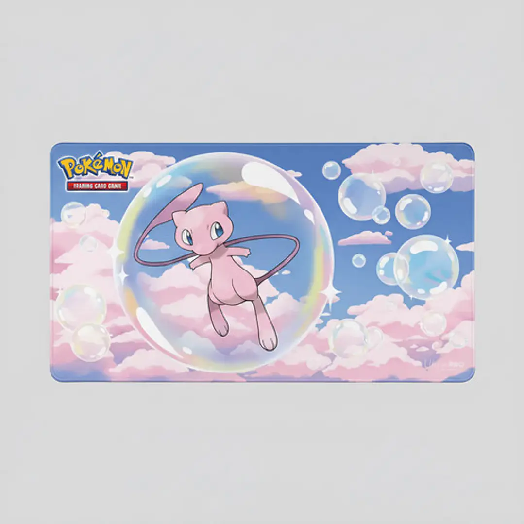 POKÉMON TCG ULTRA PRO PLAYMAT LEGENDARY FOIL MYTHICAL MEW 2