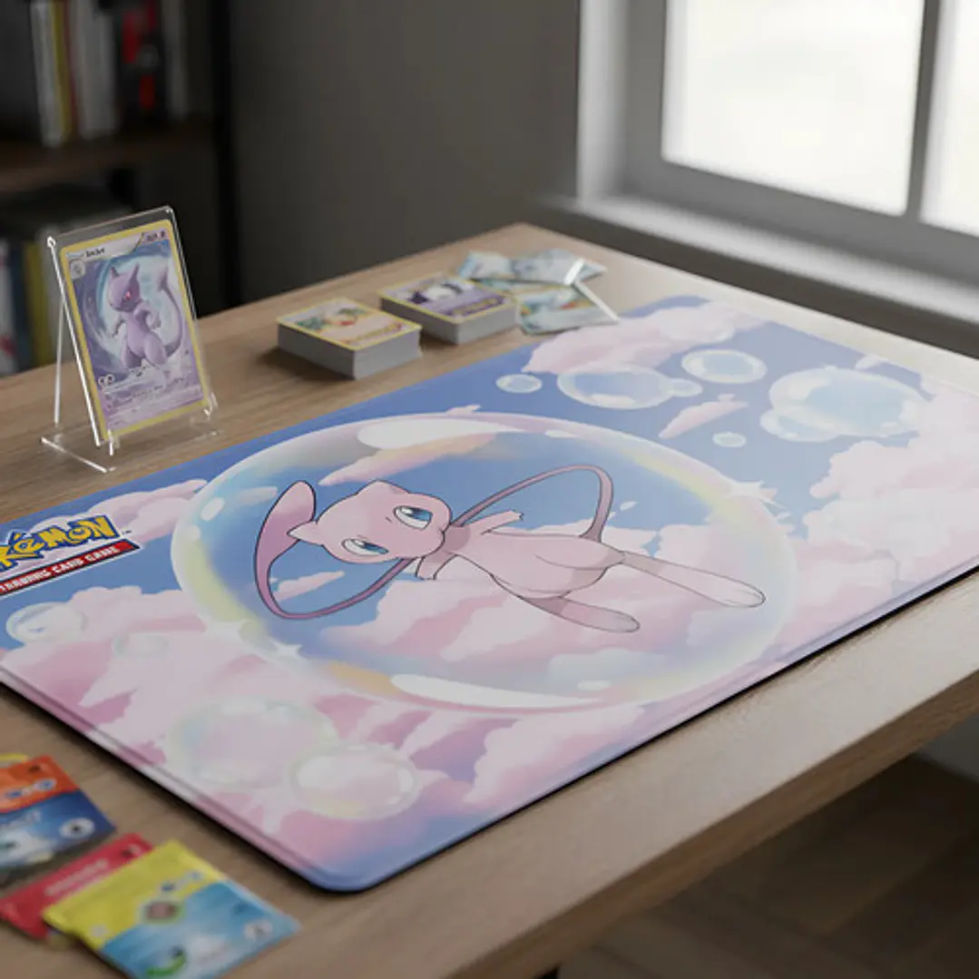 POKÉMON TCG ULTRA PRO PLAYMAT LEGENDARY FOIL MYTHICAL MEW 3