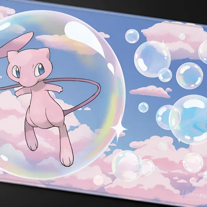 POKÉMON TCG ULTRA PRO PLAYMAT LEGENDARY FOIL MYTHICAL MEW 4