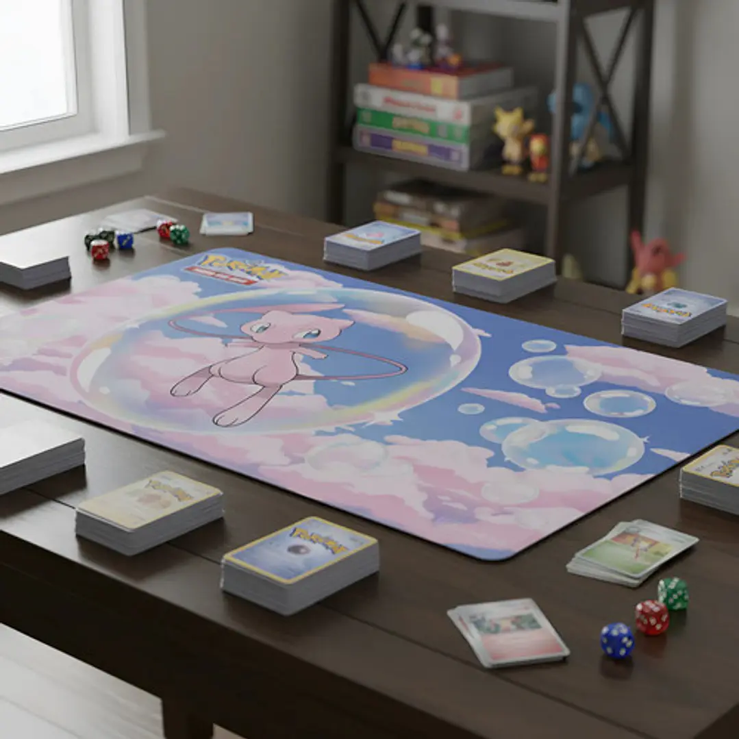 POKÉMON TCG ULTRA PRO PLAYMAT LEGENDARY FOIL MYTHICAL MEW 8