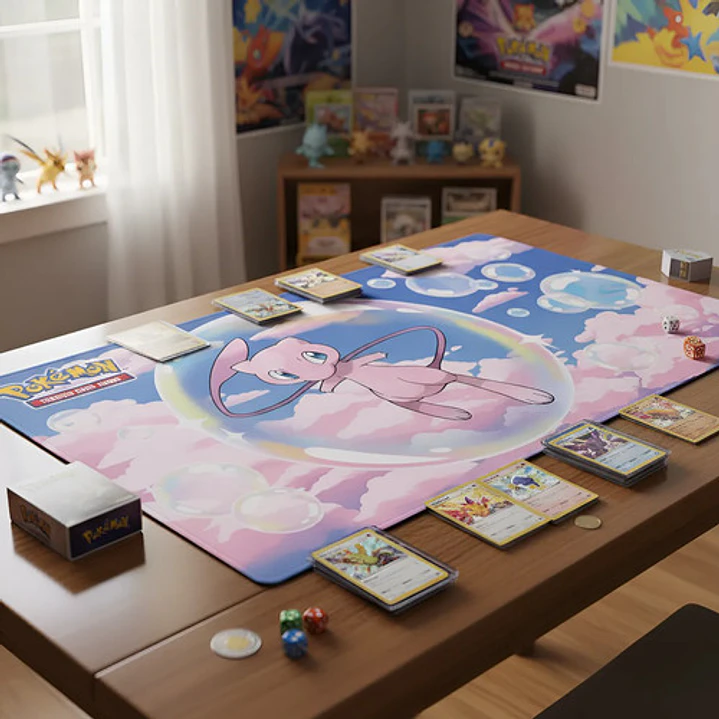POKÉMON TCG ULTRA PRO PLAYMAT LEGENDARY FOIL MYTHICAL MEW 9