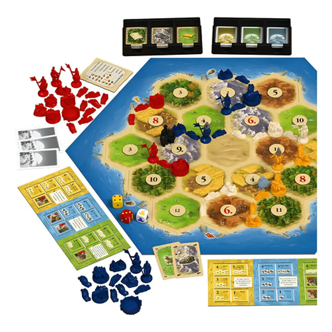 CATAN CIUDADES Y CABALLEROS EXPANSIÓN JUEGO DE MESA DEVIR 4