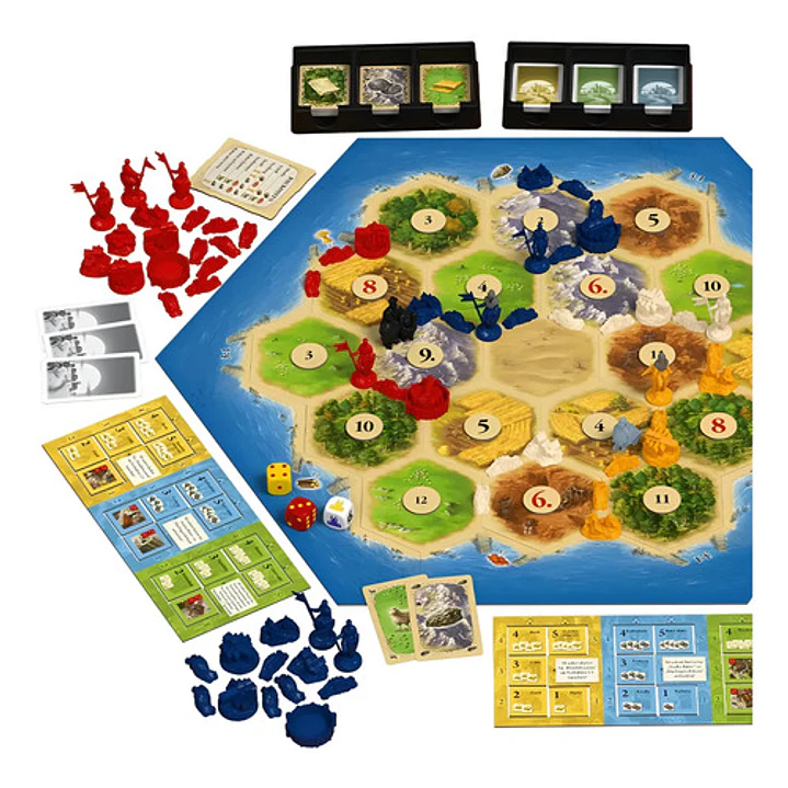 CATAN CIUDADES Y CABALLEROS EXPANSIÓN JUEGO DE MESA DEVIR 4