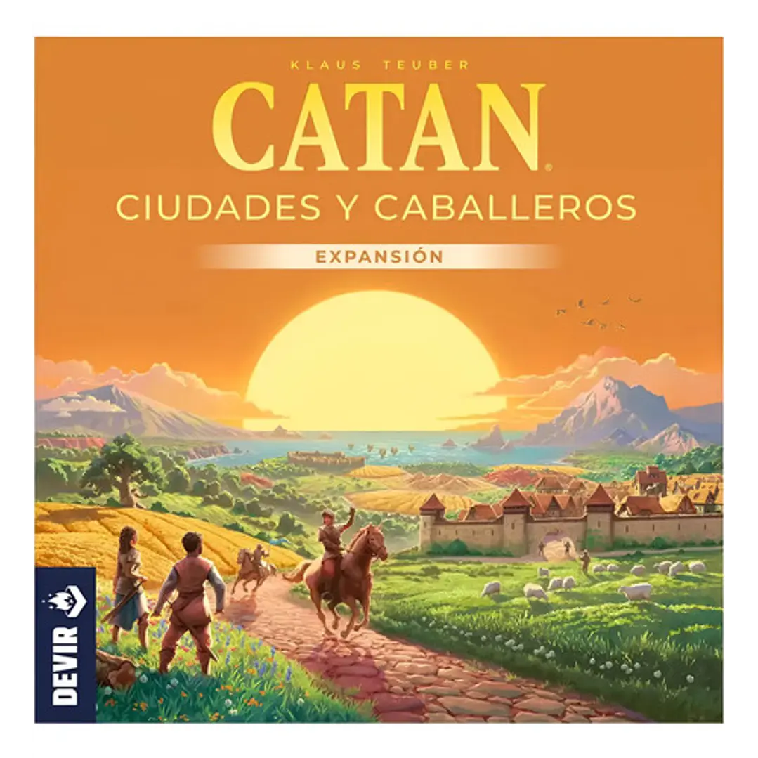 CATAN CIUDADES Y CABALLEROS EXPANSIÓN JUEGO DE MESA DEVIR 1