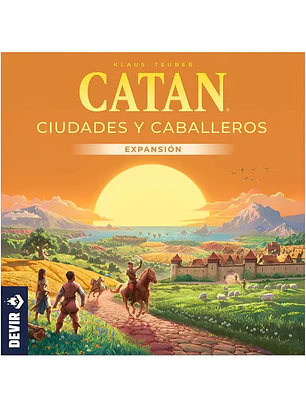 CATAN CIUDADES Y CABALLEROS EXPANSIÓN JUEGO DE MESA DEVIR