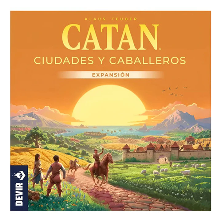 CATAN CIUDADES Y CABALLEROS EXPANSIÓN JUEGO DE MESA DEVIR 1