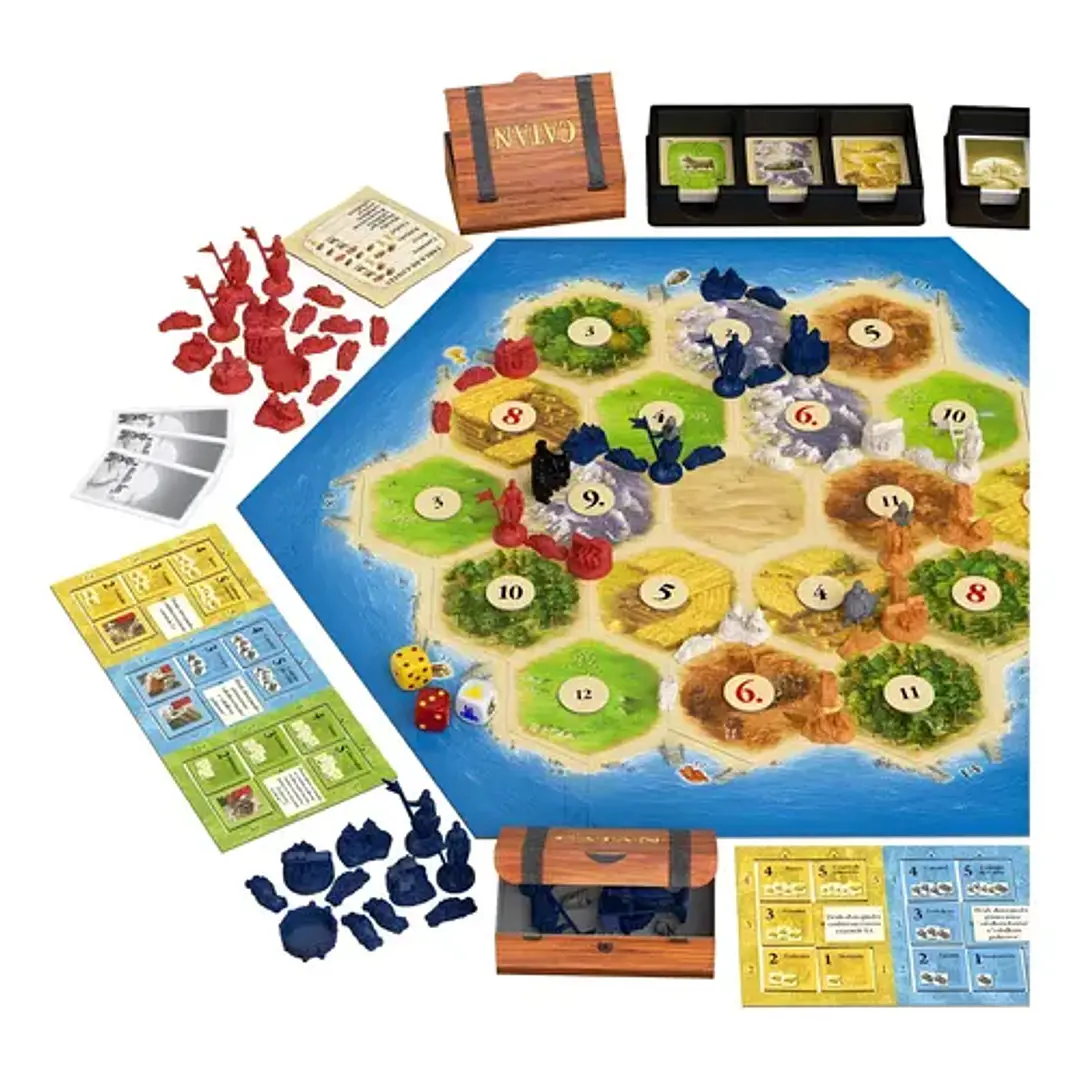 CATAN CIUDADES Y CABALLEROS EXPANSIÓN JUEGO DE MESA DEVIR 6