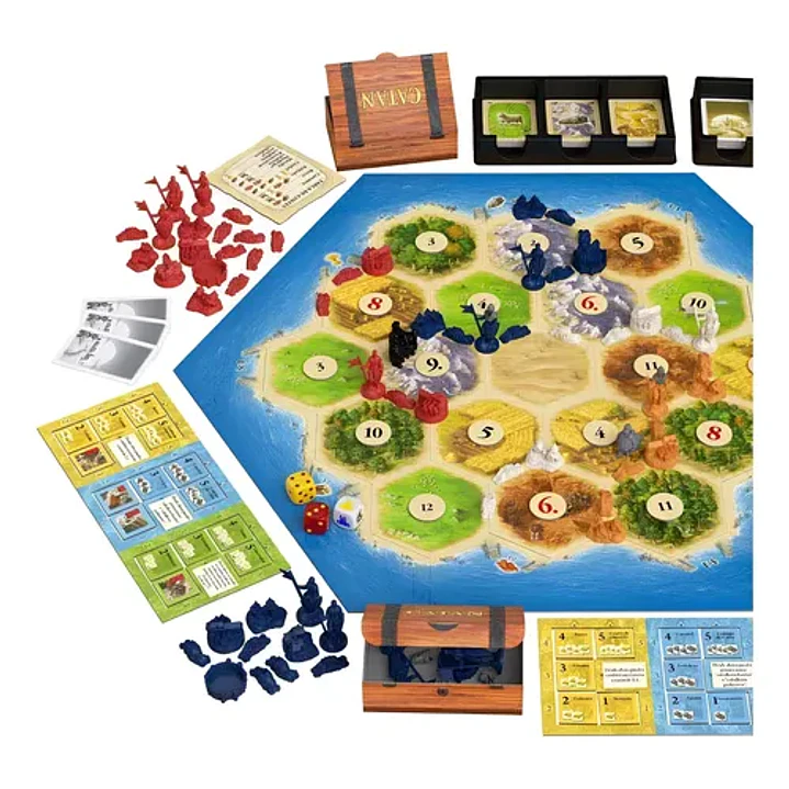 CATAN CIUDADES Y CABALLEROS EXPANSIÓN JUEGO DE MESA DEVIR 6