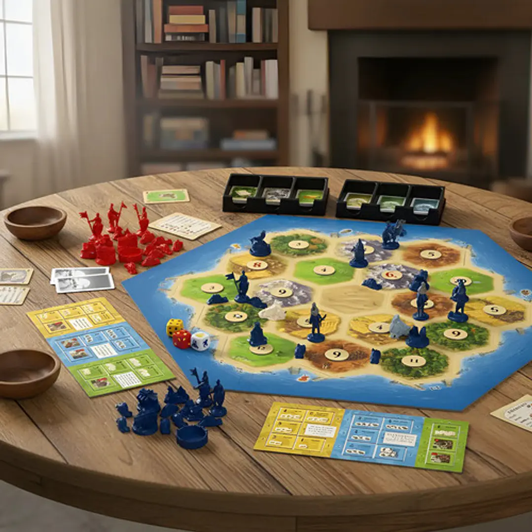 CATAN CIUDADES Y CABALLEROS EXPANSIÓN JUEGO DE MESA DEVIR 10