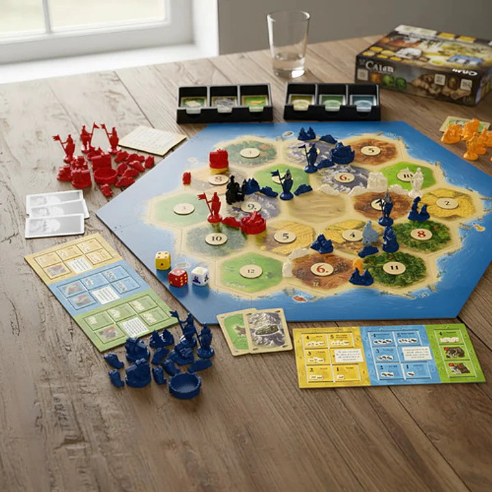 CATAN CIUDADES Y CABALLEROS EXPANSIÓN JUEGO DE MESA DEVIR 11