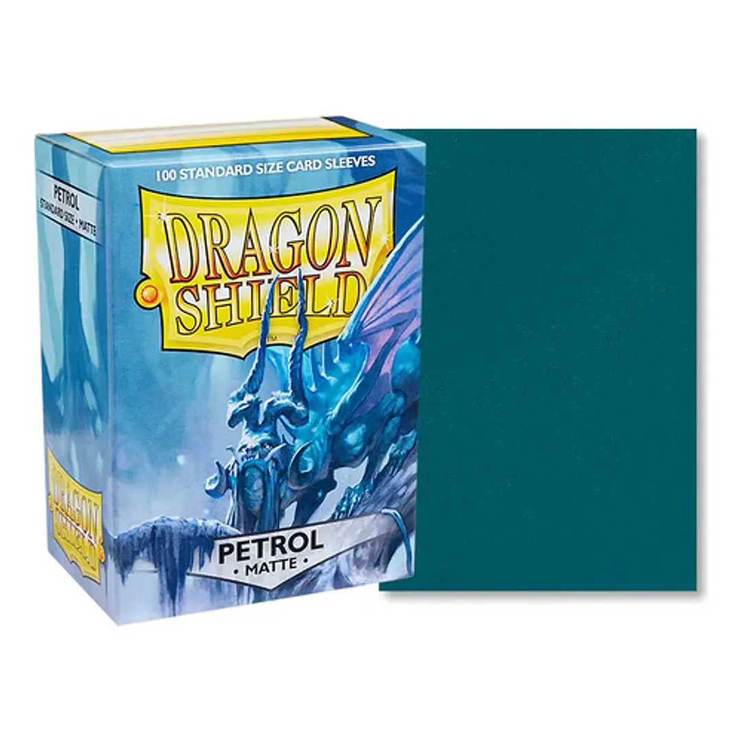 DRAGON SHIELD PETROL MATTE STANDARD SIZE CARD SLEEVES 1