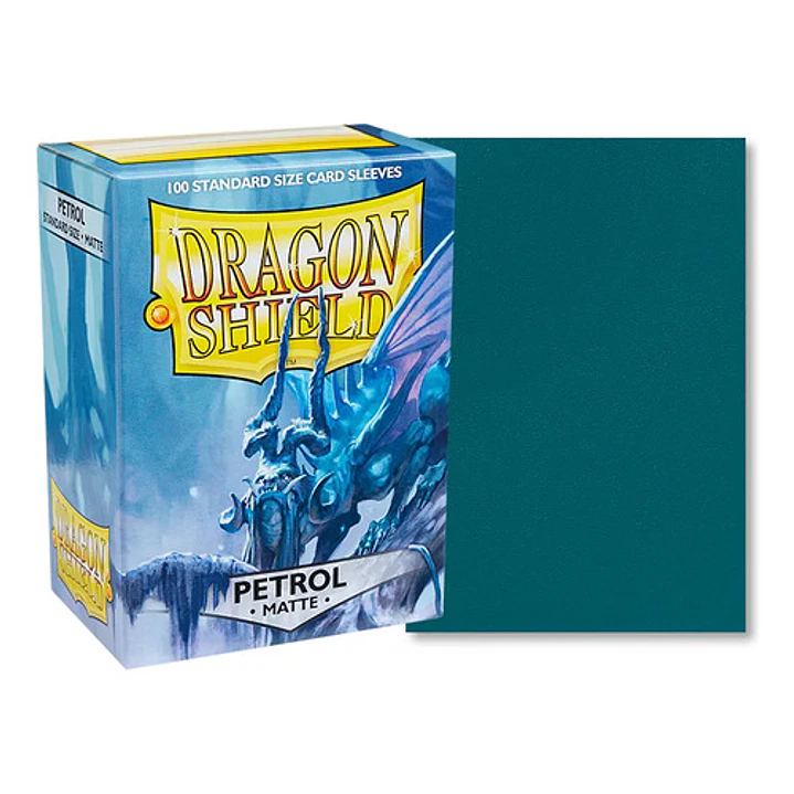 DRAGON SHIELD PETROL MATTE STANDARD SIZE CARD SLEEVES 1
