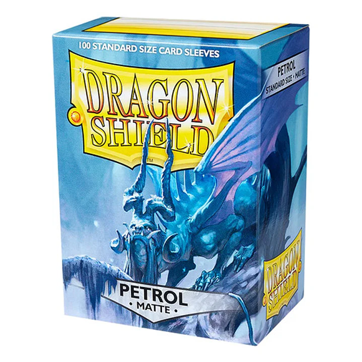 DRAGON SHIELD PETROL MATTE STANDARD SIZE CARD SLEEVES 2