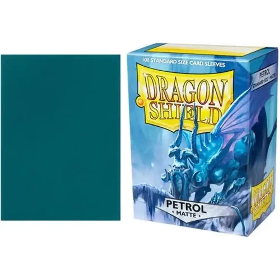 DRAGON SHIELD PETROL MATTE STANDARD SIZE CARD SLEEVES 4