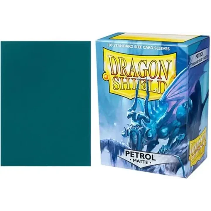 DRAGON SHIELD PETROL MATTE STANDARD SIZE CARD SLEEVES 4