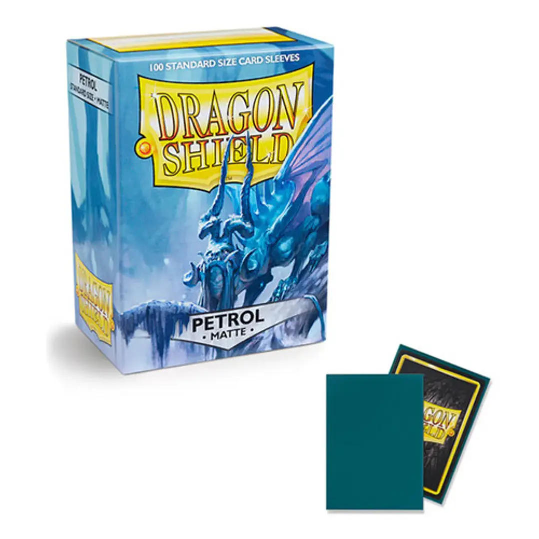 DRAGON SHIELD PETROL MATTE STANDARD SIZE CARD SLEEVES 5
