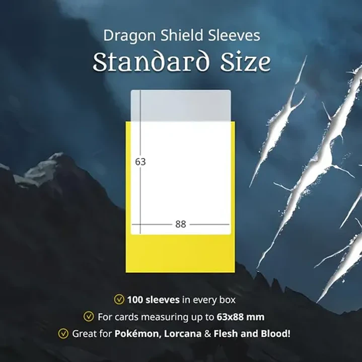 DRAGON SHIELD PETROL MATTE STANDARD SIZE CARD SLEEVES 6
