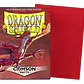 DRAGON SHIELD CRIMSON MATTE STANDARD SIZE CARD SLEEVES - Miniatura 1