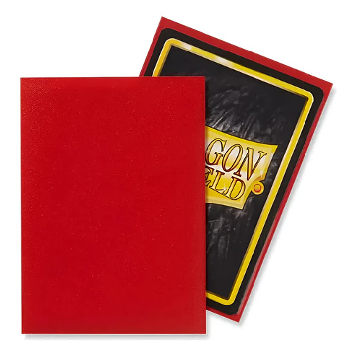 DRAGON SHIELD CRIMSON MATTE STANDARD SIZE CARD SLEEVES 3