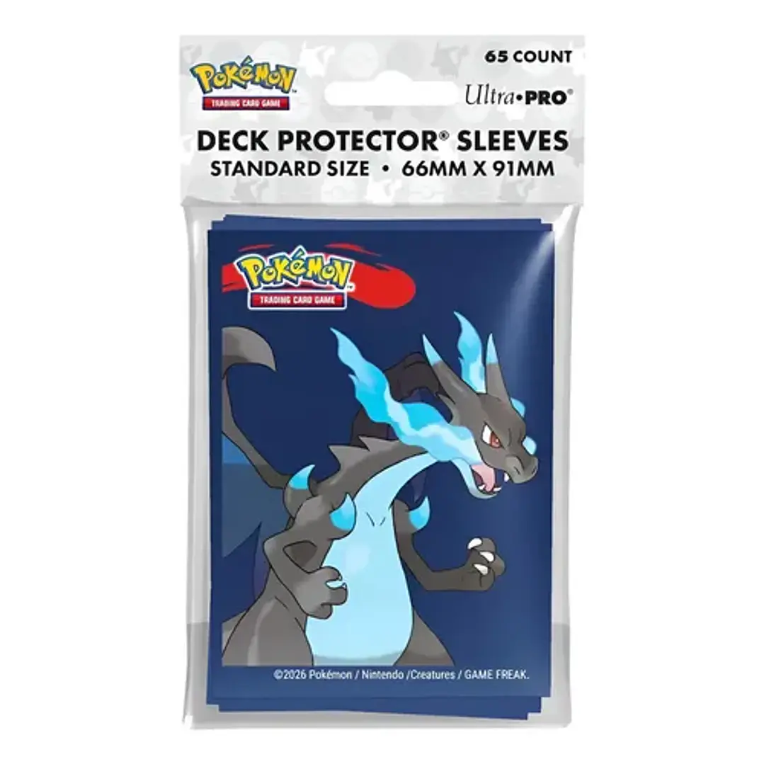 POKÉMON TCG ULTRA PRO MICAS FUNDAS DECK PROTECTOR SLEEVES MEGA CHARIZARD X 1