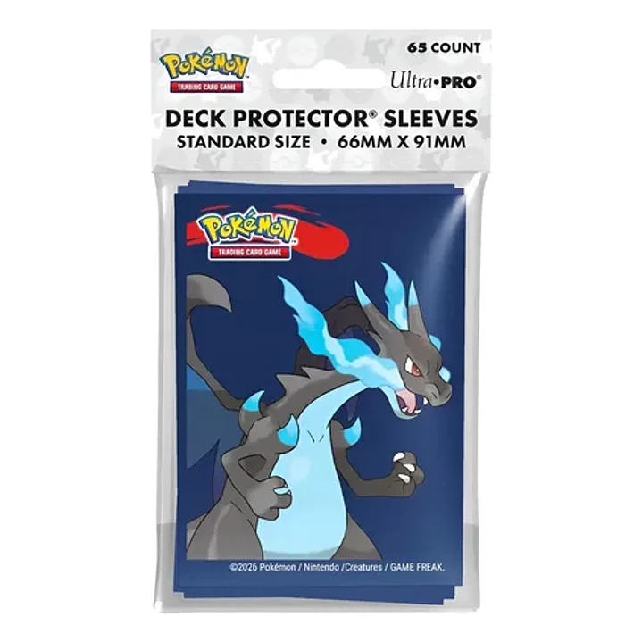 POKÉMON TCG ULTRA PRO MICAS FUNDAS DECK PROTECTOR SLEEVES MEGA CHARIZARD X 1