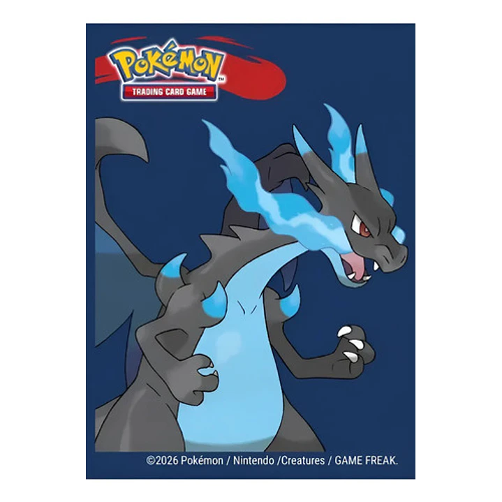 POKÉMON TCG ULTRA PRO MICAS FUNDAS DECK PROTECTOR SLEEVES MEGA CHARIZARD X 2