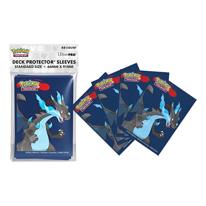 POKÉMON TCG ULTRA PRO MICAS FUNDAS DECK PROTECTOR SLEEVES MEGA CHARIZARD X 3