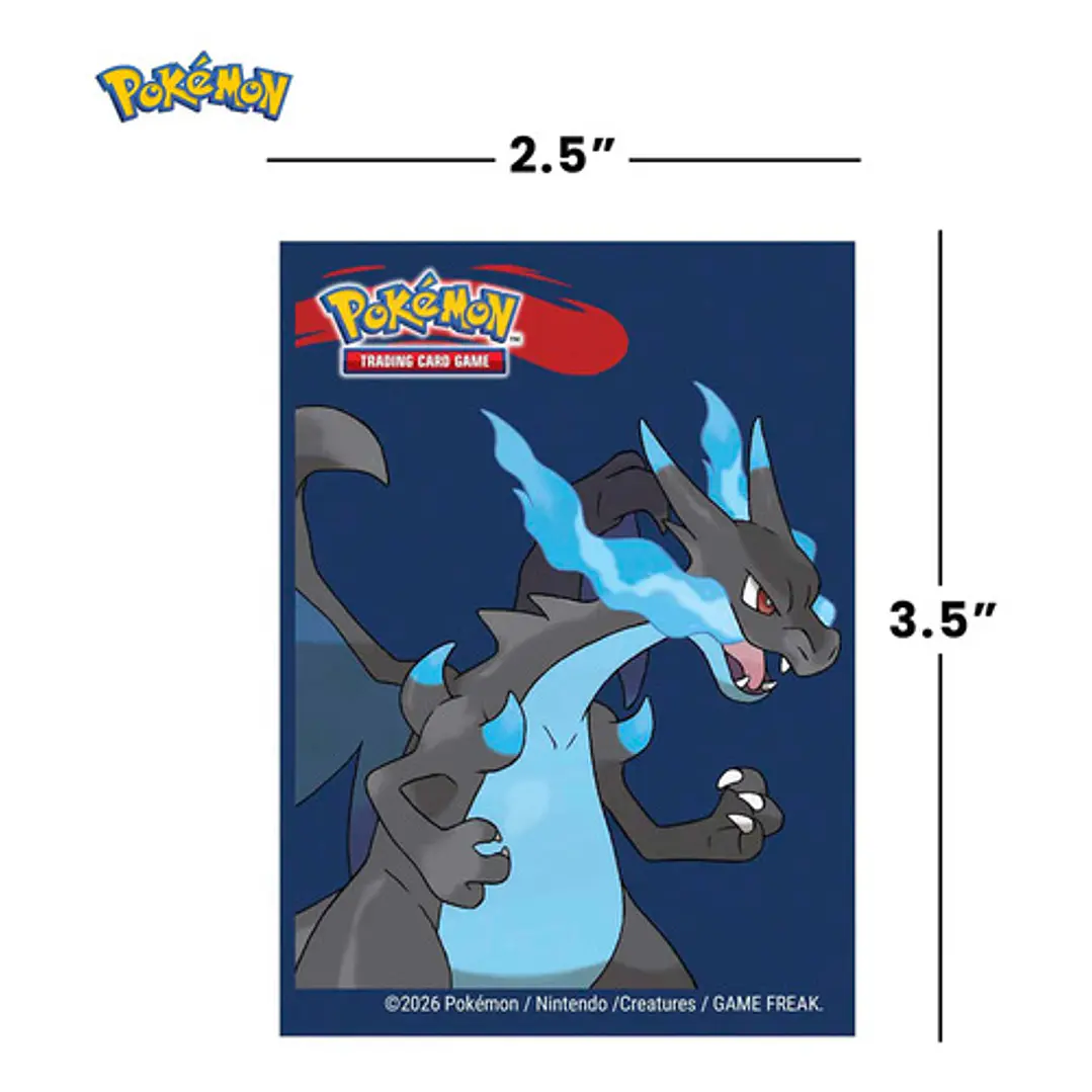 POKÉMON TCG ULTRA PRO MICAS FUNDAS DECK PROTECTOR SLEEVES MEGA CHARIZARD X 5