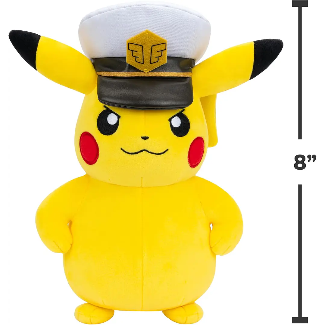 PELUCHE POKÉMON ORIGINAL JAZWARES CON LICENCIA 8 PULGADAS (20CM) 20