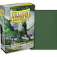 Dragon Shield Forest Green Japanese Size Card Sleeves Yugioh - Miniatura 1