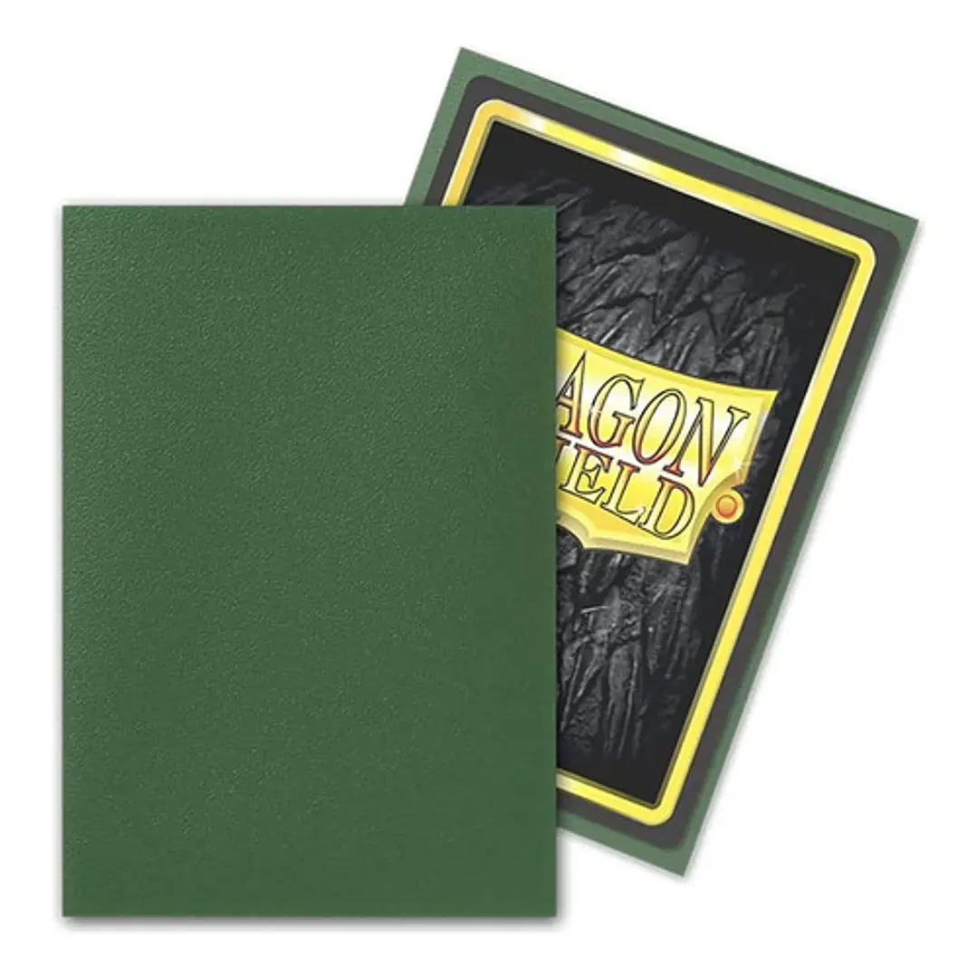 Dragon Shield Forest Green Japanese Size Card Sleeves Yugioh 2