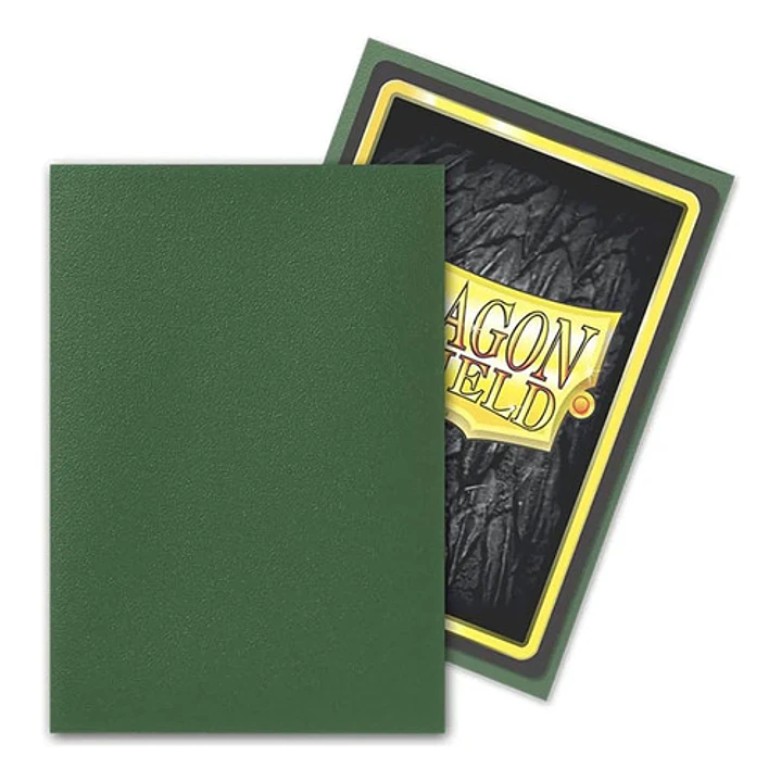 Dragon Shield Forest Green Japanese Size Card Sleeves Yugioh 2
