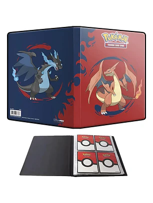 Ultra Pro Pokémon Tcg 4-pocket Portfolio Mega Charizard X/y