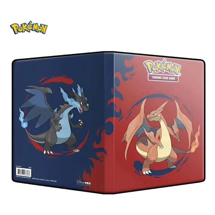 Ultra Pro Pokémon Tcg 4-pocket Portfolio Mega Charizard X/y 3