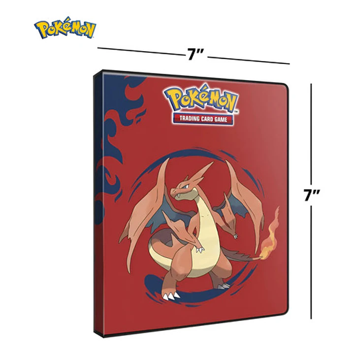 Ultra Pro Pokémon Tcg 4-pocket Portfolio Mega Charizard X/y 4