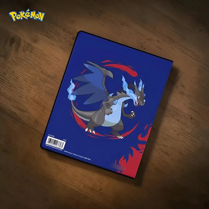 Ultra Pro Pokémon Tcg 4-pocket Portfolio Mega Charizard X/y 7