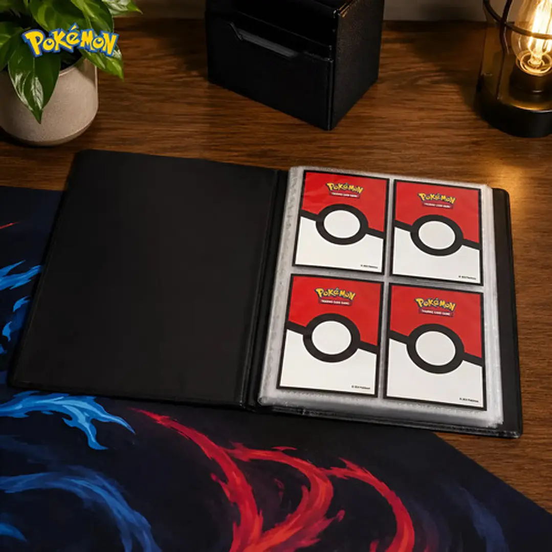 Ultra Pro Pokémon Tcg 4-pocket Portfolio Mega Charizard X/y 8