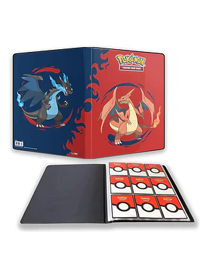 POKÉMON TCG ULTRA PRO 9 POCKET PORTFOLIO MEGA CHARIZARD X/Y