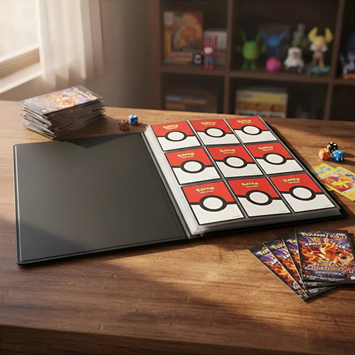 POKÉMON TCG ULTRA PRO 9 POCKET PORTFOLIO MEGA CHARIZARD X/Y 3