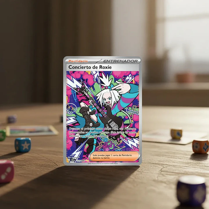 Pokémon Tcg Español Roxie's Perfomance Special Illustration 1