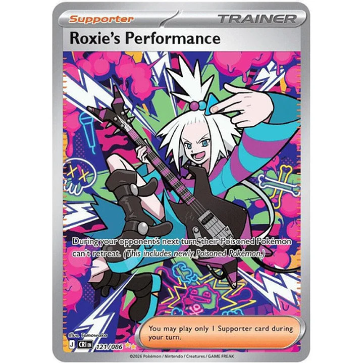 Pokémon Tcg Español Roxie's Perfomance Special Illustration 2