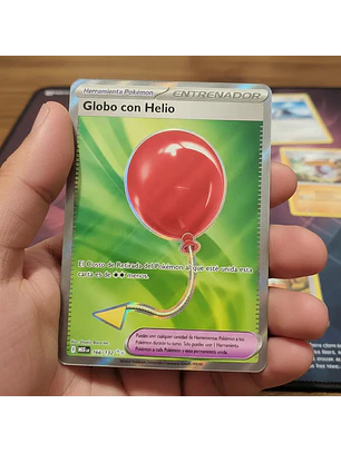 Pokémon Tcg Español Air Balloon Meg La 166/132 Full Art