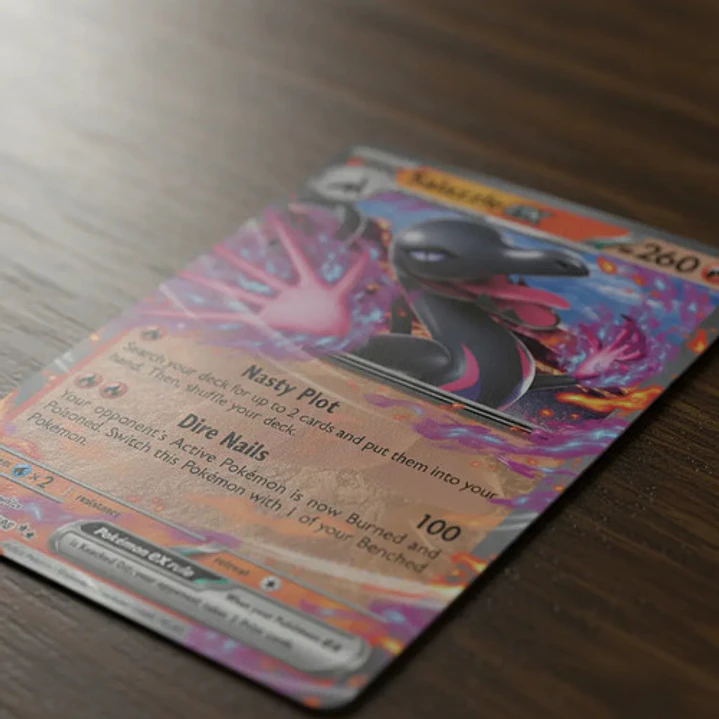 Pokemon Tcg Salazzle Ex Por En 016/088 Me03 Double Rare 3