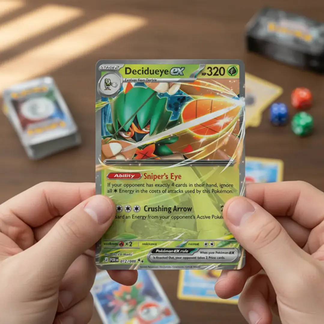Pokemon Tcg Decidueye Ex Por En 012/088 Me03 Double Rare 2