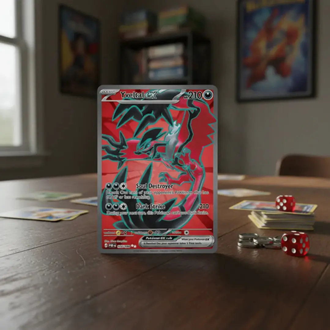 Pokémon Tcg Yveltal Ex Por En 105/088 Me03 Full Art 2