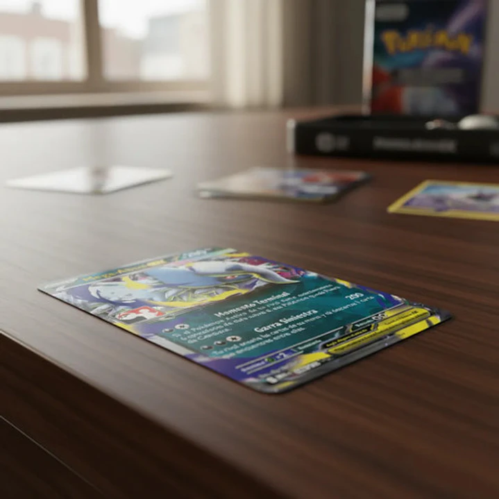 POKÉMON TCG MEGA ABSOL EX MEG 086/132 ME01 LIGA SERIE 8 DOUBLE RARE ESPAÑOL 5