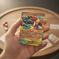 POKÉMON TCG MEGA DELPHOX EX PBL 008/084 ME05 PITCH BLACK DOUBLE RARE INGLÉS - Miniatura 2