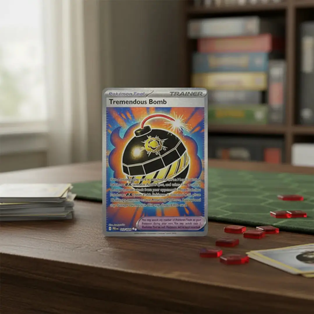 Pokémon Tcg Tremendous Bomb Pbl En 113/084 Me05 Full Art 2