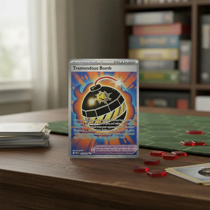 Pokémon Tcg Tremendous Bomb Pbl En 113/084 Me05 Full Art 2