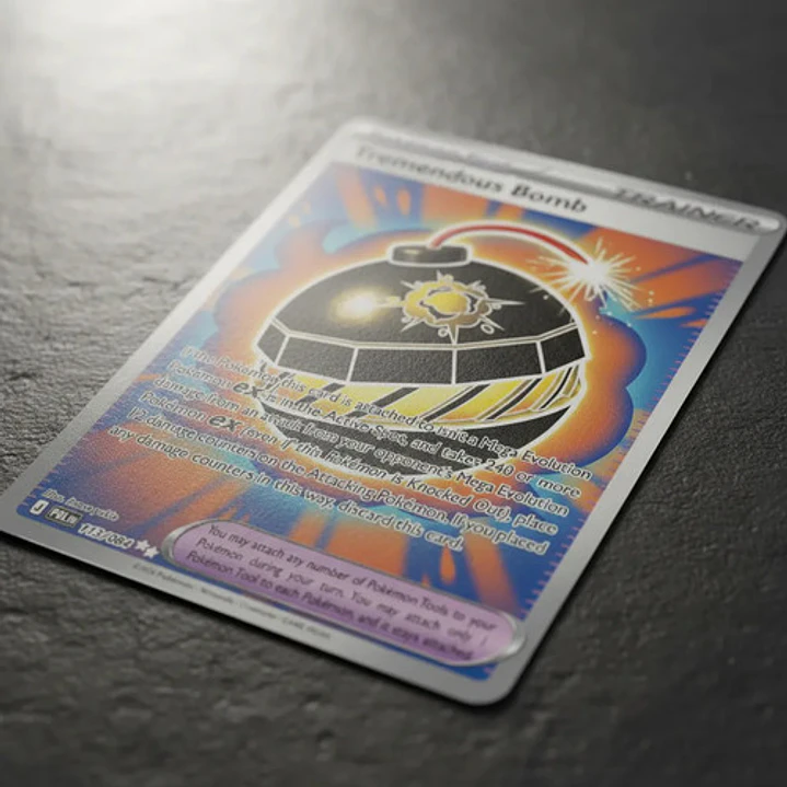 Pokémon Tcg Tremendous Bomb Pbl En 113/084 Me05 Full Art 3